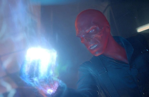 Red Skull Holding the Tesseract and Opening a Portal (Captain America: The First Avenger, 2011)